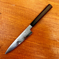 Custom Hatsukokoro Komorebi B1 Damascus Petty 150mm - Siamese Rosewood and horn