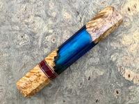 Custom Japanese Knife handle (wa handle) for 240mm - Box elder hybrid