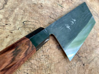 Custom Yu Kurosaki Juhyo AS 180mm Chinese Cleaver - Honduran Rosewood and Horn