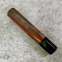 Hanoi Made Custom Japanese Knife handle (wa handle) for 240 : Rosewood and horn
