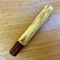 Custom Japanese Knife handle (wa handle) - Olive wood