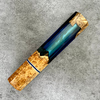 Custom Japanese Knife handle (wa handle) for 165-210 mm - Translucent hybrid