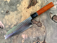 Custom Kurosaki Senko (SG2/R2) 165mm Santoku - Cocobolo and ebony