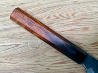 Nigara Troll Killer Mt Fuji with Moon Gyuto 270 mm - Curly Siamese Rosewood and horn