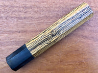 Custom Japanese Knife handle (wa handle) for 240mm - Bocote and horn