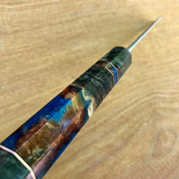 Custom Yu Kurosaki Raijin Cobalt Special Steel Bunka 165mm - buckeye hybrid