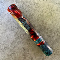 Custom Japanese Knife handle (wa handle) for 165-210mm: box elder hybrid