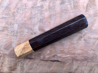Custom Japanese Knife Handle (Wa Handle) - East Indies Rosewood