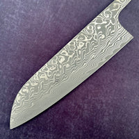 Yoshimi Kato SG2 Damascus Santoku 165 mm - Blade Only