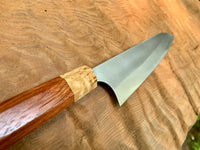 Custom Masakage Yuki Nashiji Shirogami #2 Gyuto 210 - Siamese Rosewood