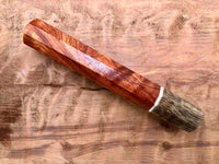 Custom Japanese Knife Handle (Wa Handle) - Siam Rosewood