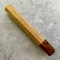 Custom Japanese Knife handle (wa handle) for 240mm - Ceylon Satinwood