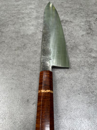 Hunter Valley Blade Honyaki 1095 Gyuto 230 mm - ringed gidgee