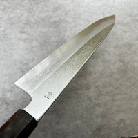 Custom Kagekiyo Yoshikazu Tanaka B1 Damascus 240 Gyuto - Desert Ironwood and horn