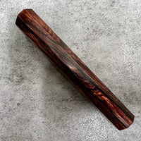Custom Japanese Knife handle (wa handle) for 165-210mm - Dark Cocobolo