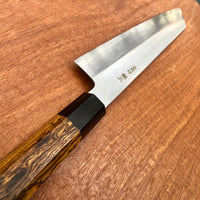 Custom Nakagawa Satoshi Ginsan 3 Kiritsuke 240mm - Bocote and Macassar Ebony