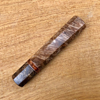 Custom Japanese Knife handle (wa handle) - Maple Burl and spalted maple
