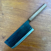 Ittetsu Kurouchi Tall Nakiri 180x75mm - Shirogami #1