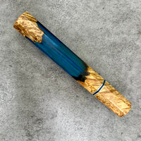 Custom Japanese Knife handle (wa handle) for 165-210 mm - Translucent hybrid