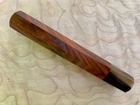 Custom Japanese Knife handle (wa handle) - Curly Siamese Rosewood