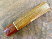 Custom Japanese Knife handle (wa handle) - Sinker Cypress