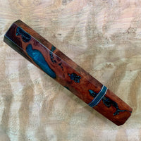Custom Japanese Knife handle (wa handle) - Australian Red River Gum