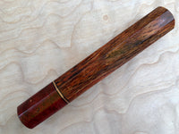 Custom Japanese Knife handle (wa handle) - Spaghetti Oak