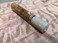 Custom Japanese Knife Handle (Wa Handle) - Hawaiian Koa with Horn