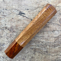 Custom Japanese Knife handle (wa handle) for 165-210mm - Afzelia Xylay and cocobolo