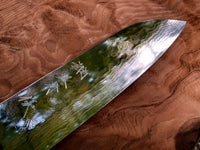 Kurosaki Ao2 Rainbow Damascus Santoku 165mm
