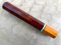 Custom Japanese Knife handle (wa handle) - Dyed Maple