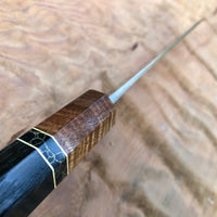 Custom Gihei ZPD189 Gyuto 210mm - Bog Oak and Tasmanian Blackwood