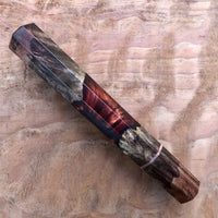 Custom Japanese Knife handle (wa handle) for 240mm - Chechen burl hybrid