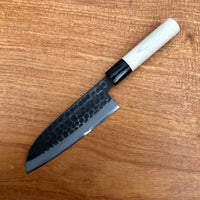 Mutsumi Hinoura Hammered W2 Santoku 165mm