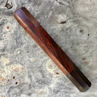 Custom Japanese Knife handle (wa handle) - Cocobolo and African Blackwood