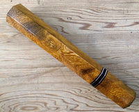 Custom Japanese Knife handle (wa handle) for 180-210mm - Rare pheasant wood