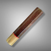Japanese Knife handle (wa handle)  for 240 mm :  Katalox and blonde horn