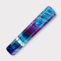 Custom Japanese Knife handle (wa handle)  for 240 mm - Double dyed box elder burl