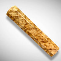 Custom Japanese Knife handle (wa handle)  for 165-210 mm: Golden Amboyna Burl