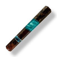 Custom Japanese Knife handle for 240mm   -  Chechen burl hybrid