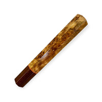 Japanese Knife handle (wa handle)  for 240-260mm : Japanese Elm Burl and Katalox