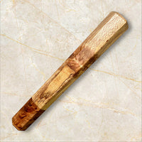 Custom Japanese Knife handle for 240mm   -  Spalted Sycamore and Thuya Burl