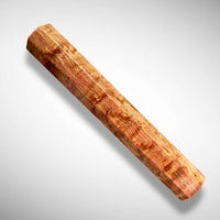 Custom Japanese Knife handle (wa handle)  for 165-210 mm: Dyed Birdseye Maple