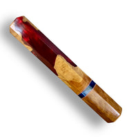 Custom Japanese Knife handle (wa handle)  for 165-210 mm:  Hybrid Maple burl