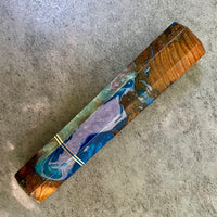 Custom Japanese Knife handle (wa handle)  for 165-210 mm: Tennessee smoke tree hybrid