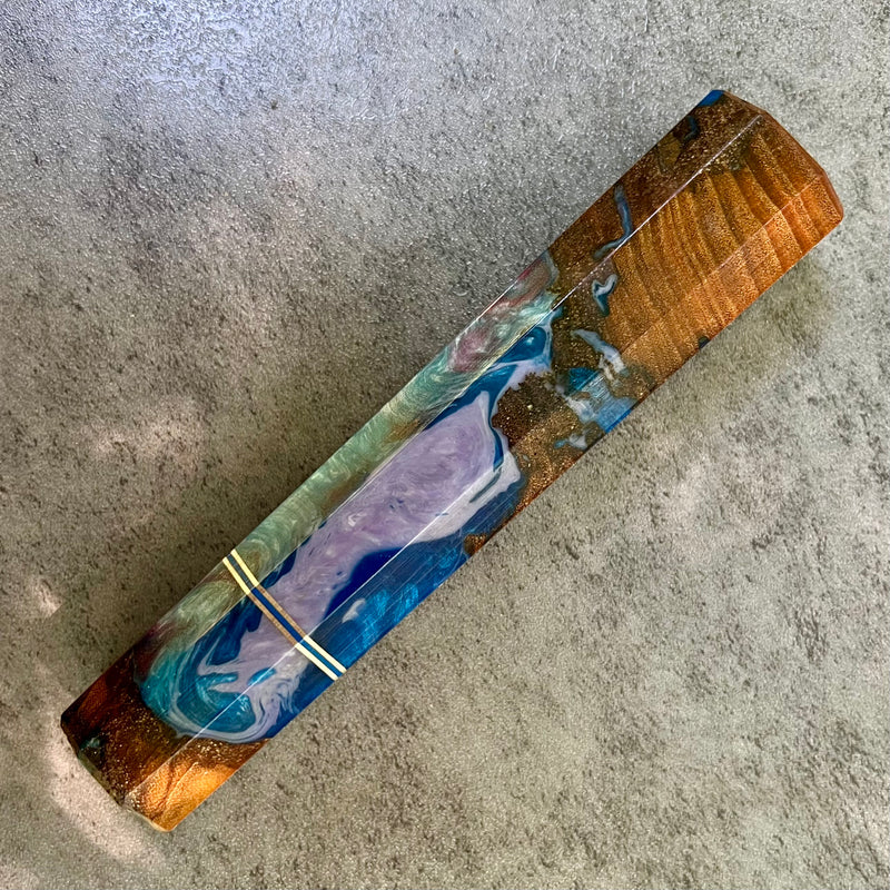 Custom Japanese Knife handle (wa handle) for 165-210 mm: Tennessee smo ...