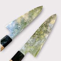 Sukenari ZDP189 Damascus Gyuto