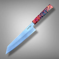 Custom Nakagawa Satoshi Ginsan 3 Kiritsuke 210mm - Cosmic fire