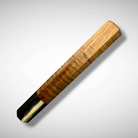 Custom Japanese Knife handle (wa handle)  for 240-260mm :  Koa and buffalo horn