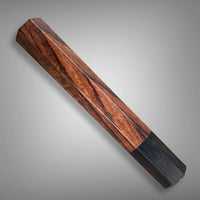 Custom Japanese Knife handle (wa handle)  for 165-210 mm: Hormigo and Africa Blackwood